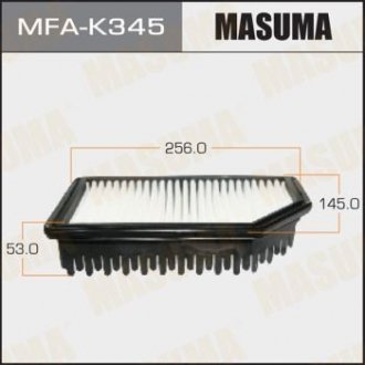 Фільтр повітряний двигуна MASUMA MFAK345