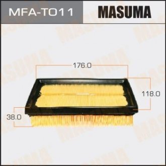 Фільтр повітряний двигуна MASUMA MFAT011 (фото 1)