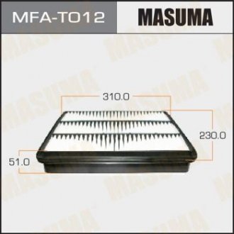 Фільтр повітряний MASUMA MFA-T012 (фото 1)
