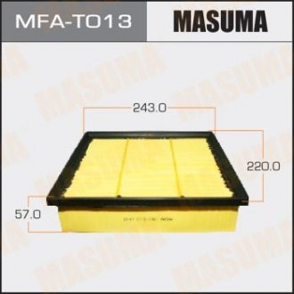 Фільтр повітряний MASUMA MFA-T013