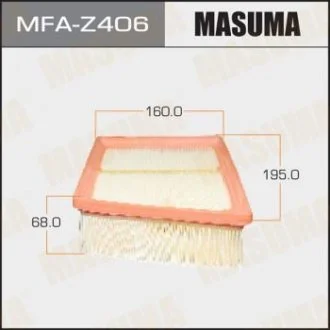 Фільтр повітряний MAZDA/ MAZDA2 07- (MFA-Z406) MASUMA MFAZ406
