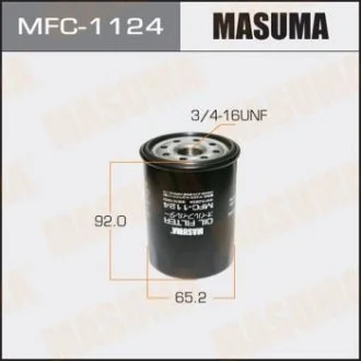 Фільтр масляний Toyota Avensis (00-08), Camry (01-14), Corolla (01-07), RAV 4 (00-16) MASUMA MFC1124