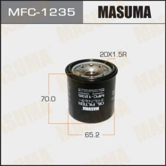Фильтр масла MASUMA MFC1235 (фото 1)