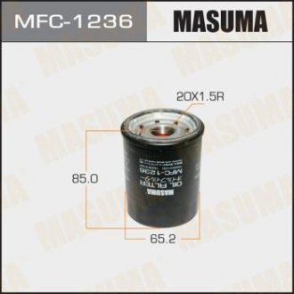 Фільтр масляний Nissan Pathfinder (05-14), Patrol (05-) MASUMA MFC1236 (фото 1)