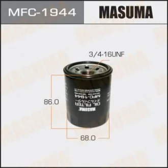 Фільтр масляний Suzuki Grand Vitara (05-16), Kizashi (09-15), Swift (00-10), SX4 (06-), Vitara (15-) MASUMA MFC1944