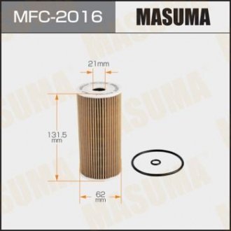 Масляный фильтр lhd hyundai santa fe, tucson/r2.0, r2.2 MASUMA MFC2016