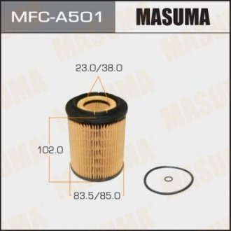 Фильтр масляный SUZUKI SX4 MASUMA MFCA501 (фото 1)