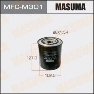Фільтр масляний Mitsubishi L200 (05-), Pajero Sport (09-15) D 2.5 MASUMA MFCM301