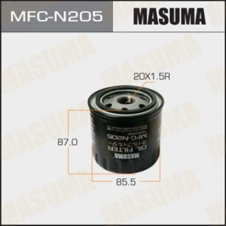 Фільтр масляний MASUMA MFC-N205