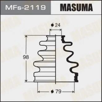 Пыльник ШРУСа MASUMA MFs2119