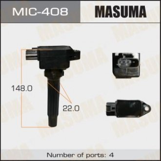 Катушка зажигания MASUMA MIC-408 (фото 1)