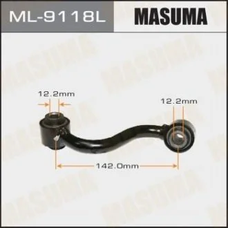 Тяга стабилизатора задняя левая MASUMA ML-9118L