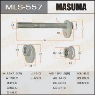Болт эксцентрик к-т MASUMA MLS-557