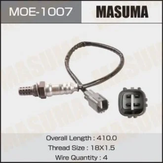 Датчик кислорода (лямбда-зонд) Lexux LX470 (00-05) / Toyota Land Cruiser (00-05) MASUMA MOE1007 (фото 1)