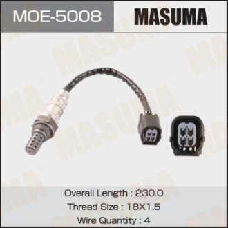Датчик кисню (лямбда-зонд) MASUMA MOE5008