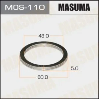 Фото прокладання приймальної труби MASUMA MOS110 Прокладання приймальної труби MASUMA MOS110