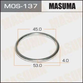 Кольцо глушителя (45x54.5x4) MASUMA MOS137 (фото 1)