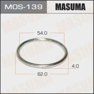 Кольцо глушителя металлическое 54.5х62.8 MASUMA MOS-139