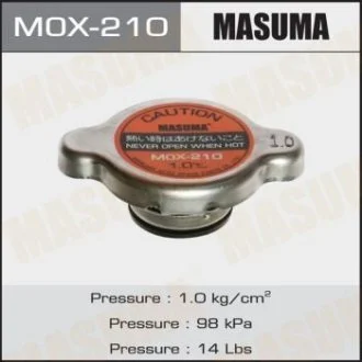 Кришка радіатора Toyota 1.0 bar MASUMA MOX210