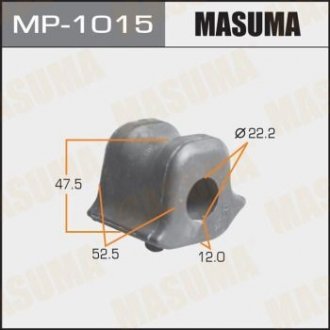 Втулка стабілізатора переднього права Toyota RAV 4 (05-08), Prius (09-15) MASUMA MP1015 (фото 1)