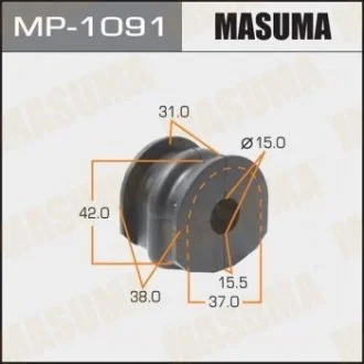 Втулка стабілізатора заднього Nissan X-Trail (07-14) (Кратно 2 шт) MASUMA MP1091 (фото 1)