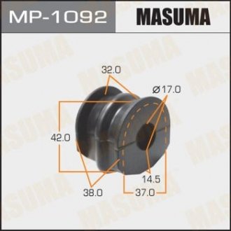 Втулка стаб зад Nissan Quashqai D=17mm MASUMA MP1092 (фото 1)