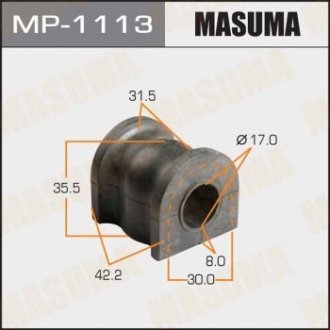 Втулка стабілізатора заднього Mazda CX-9 (07-15) (Кратно 2 шт) MASUMA MP1113 (фото 1)