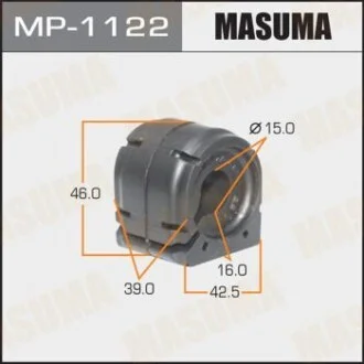 Втулка стабілізатора (Кратно 2) зад CX-5 11- MASUMA MP1122 (фото 1)