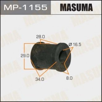 Втулка стабілізатора заднього Toyota Camry (01-06) (Кратно 2 шт) MASUMA MP1155 (фото 1)
