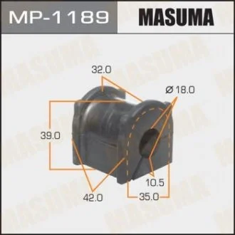Втулка стабилизатора MASUMA MP-1189 (фото 1)