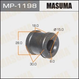 Втулка стабілізатора заднього Toyota Land Cruiser (07-) (Кратно 2 шт) MASUMA MP1198 (фото 1)