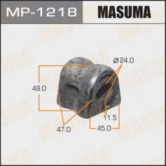 Втулка стабилизатора переднего Honda Civic Type R (08-) (Кратно 2 шт) MASUMA MP1218 (фото 1)