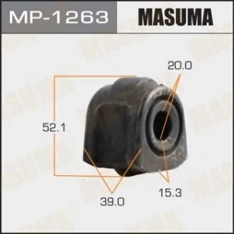 Втулка стабилизатора переднего Subaru Legacy Outback (14-) (Кратно 2 шт) MASUMA MP1263 (фото 1)