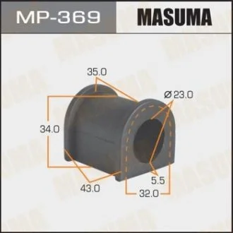 Втулка стабилизатора переднего Suzuki Grand Vitara (-05) (Кратно 2 шт) MASUMA MP369 (фото 1)