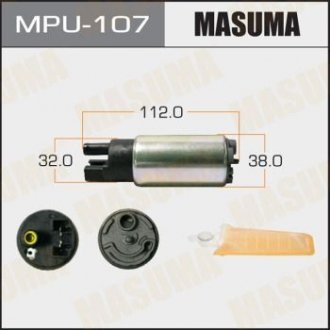 Бензонасос электрический (+сеточка) Toyota MASUMA MPU107