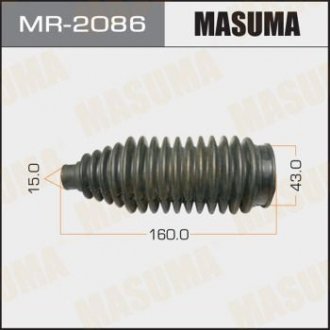 Пильовик рульової рейки Toyota MASUMA MR2086 (фото 1)