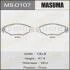 Колодки тормозные AN-8118WK, P56038 передн PEUGEOT 206+ MASUMA MS0107 (фото 1)