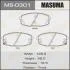 Колодка гальмівна MASUMA MS0301 (фото 1)