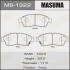 Колодка гальмівна передня Toyota Camry (-00), RAV 4 (-00) (MS1322) MASUMA