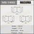Колодки тормозные MASUMA MS-1482 (фото 1)