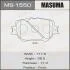 Колодки тормозные передн AN-636K, NP1021, P83054 (MS1550) MASUMA