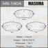 Гальмівні колодки MASUMA MS-1904 (фото 1)