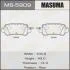 Колодки тормозные MASUMA MS-5909 (фото 1)