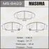 Колодка тормозная передн HONDA CIVIC VIII, FR-V (MS8423) MASUMA