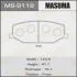 Колодка тормозная (MS9118) MASUMA