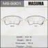 Колодки тормозные MASUMA MS-9901 (фото 1)
