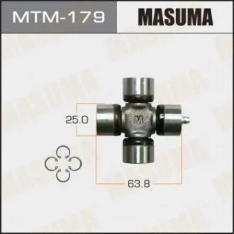 Фото хрестовина карданного валу (25x63.8) Mitsubishi MASUMA MTM179 Хрестовина карданного валу (25x63.8) Mitsubishi MASUMA MTM179