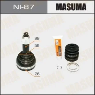 ШРУС зовнішній Nissan Teana (09-14) (нар 29/вн 26) MASUMA NI87