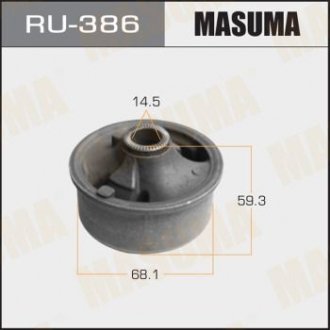 Сайлентблок рычага переднего задний MASUMA RU-386 (фото 1)