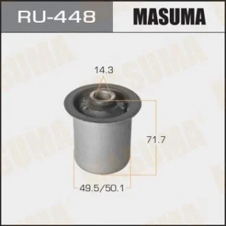 Фото 1 - сайлентблок заднього важеля зовнішній Toyota Hiace (00-11) MASUMA RU448 Сайлентблок заднього важеля зовнішній Toyota Hiace (00-11) MASUMA RU448 (фото 1)